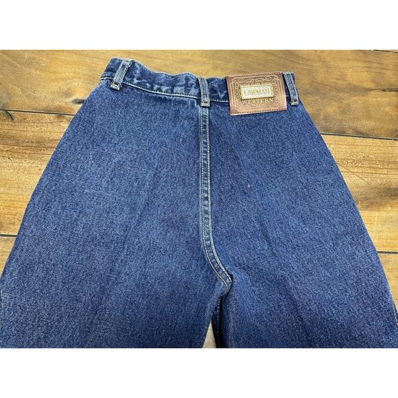 Vintage Lawman Peek-a-boo High Waist Mom Jeans Size 1 - Picture 8 of 12